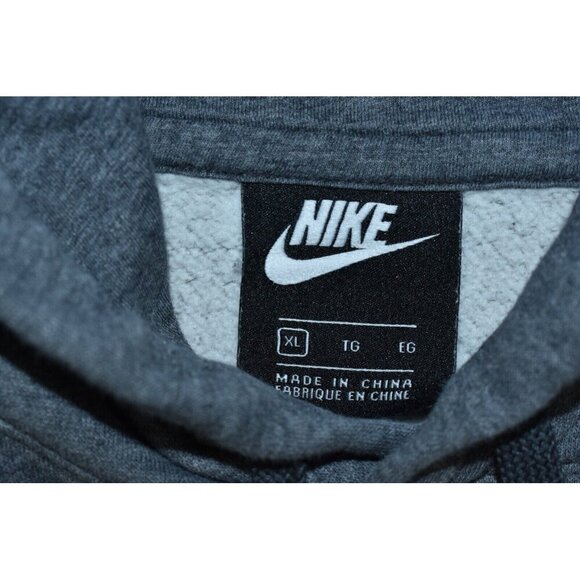 Nike Sportswear Club Fleece Men's Pullover Size XL Gray Hoodie BV2654-071 - Picture 7 of 12